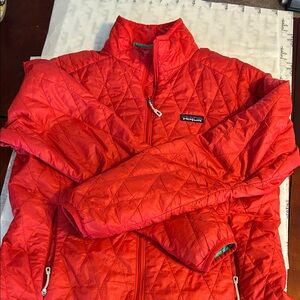 Patagonia Vibrant Red Nano Puff Jacket. Medium.